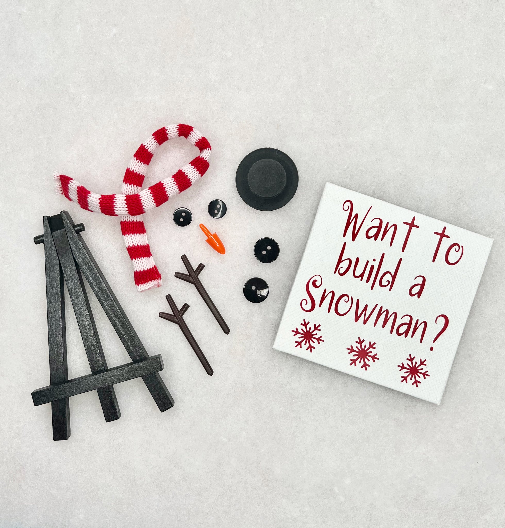 Christmas Build a Snowman Kit